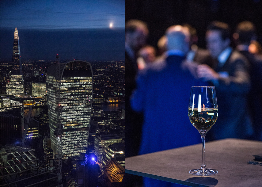 Photographer for Searcys at the Gherkin